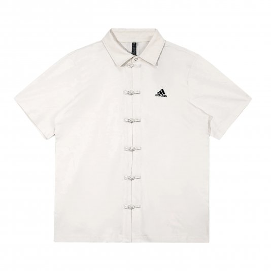 [ CUSTOM ] Polo Shirt Fantasy White/Black